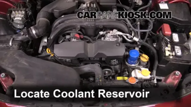 2016 Subaru Outback 2.5i Premium 2.5L 4 Cyl. Coolant (Antifreeze) Check Coolant Level